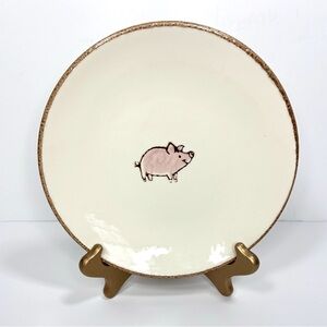 Ceramic Pig Plate Serving Plate Farmhouse‎ Style Made in Portugal